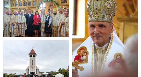 Episcopul greco-catolic de Oradea, în vizită în comuna Plopiș