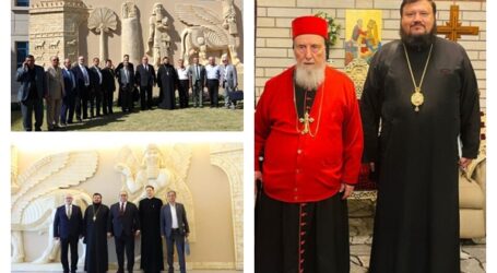 FOTO. Episcopul Sălajului, în vizită oficială în Irak