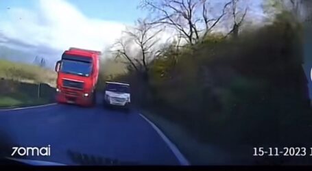 VIDEO. La un pas de TRAGEDIE pe un drum din Sălaj. Depășirea care a pus în pericol viața a doi șoferi