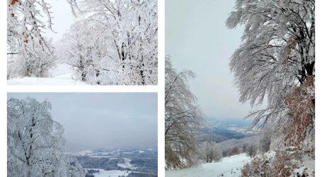 FOTO. Spectacolul zăpezii într-un sat din Sălaj. Când și unde revin ninsorile în județ