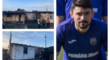 APEL UMANITAR! Un tânăr din comuna Năpradea a rămas înainte de Anul Nou fără casă, după ce a fost mistuită de flăcări