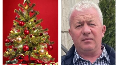 Primăria Cuzăplac vă urează Crăciun Fericit
