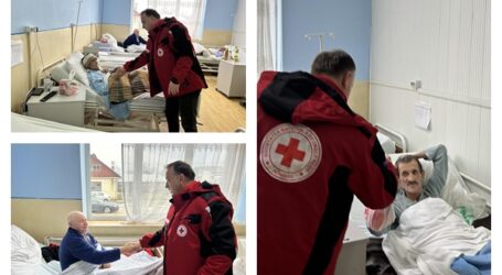 JOS PĂLĂRIA pentru Florin Florian! Președintele Crucii Roșii Sălaj, gest nobil față de bătrânii din Centrul Medico-Social din Ileanda