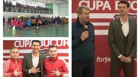 VIDEO. Competiție caritabilă de fotbal la Jibou. Fostul fotbalist Ionuț Rada, printre copiii participanți