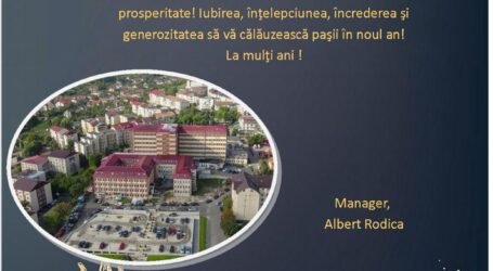Spitalul Județean de Urgență Zalău vă urează „La mulți ani”