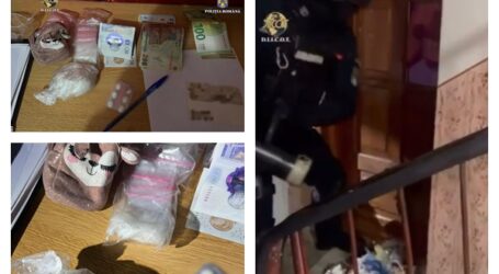 VIDEO. Percheziții DIICOT la traficanții de droguri din Sălaj – printre consumatori, copii de 13-17 ani