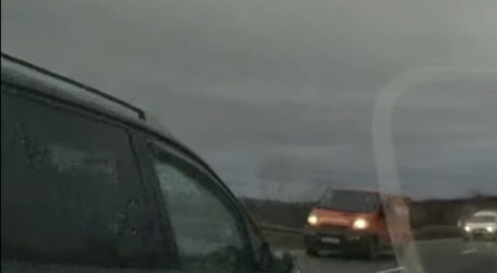 VIDEO. Aproape de tragedie. Cum a depășit un șofer pe drumul Vârșolț – Hereclean