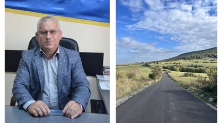 8,5 kilometri de drumuri comunale, asfaltate în comuna Buciumi