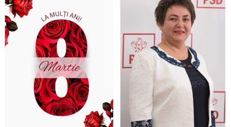 Mariana Dănilă-Mureșan, președintele PSD Băbeni  urează tuturor doamnelor și domnișoarelor “La mulți ani”!