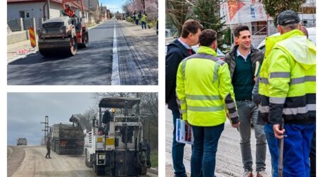 Se asfaltează 23 de străzi în Șimleu Silvaniei