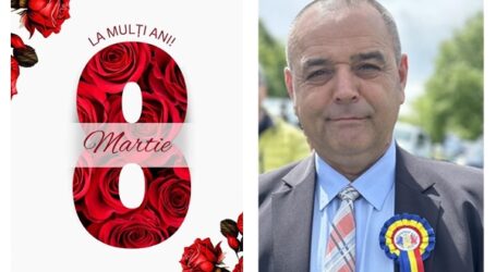 Primăria Benesat urează tuturor doamnelor și domnișoarelor “La mulți ani”!