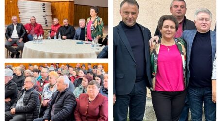 VIDEO. Eveniment important în PSD Băbeni. Sute de localnici, prezenți pentru a o susține pe Mariana Dănilă-Mureșan în bătălia electorală