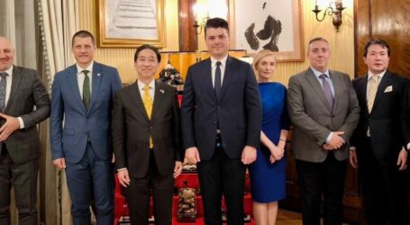 Secretarul de stat, avocat Bogdan Ilea s-a întâlnit cu ambasadorul Japoniei în România într-un cadru festiv