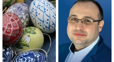 Cosmin Ardelean, candidatul Dreptei Unite (USR și PMP) la Consiliul Județean Sălaj vă urează Paște Fericit!
