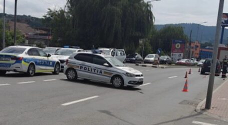 Accident în Zalău, provocat de un bărbat de 70 de ani