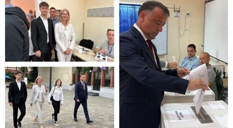 VIDEO. Florin Florian a votat alături de familie: „în spatele votului stă multă speranță și multă încredere”