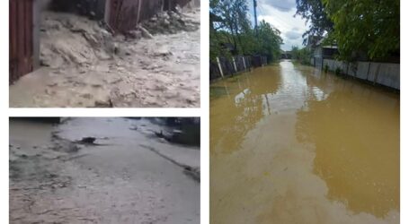 VIDEO. Inundații în comunele Surduc și Băbeni