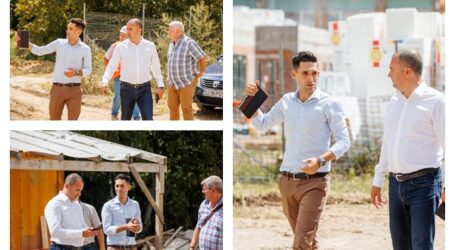 Directorul ANL, vizită de lucru la Șimleu Silvaniei. Bloc nou, cu 16 apartament, în orașul condus de Cristian Lazăr