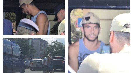FOTO. Tânărul care a RĂPIT o adolescentă din Sălaj, prins de polițiști
