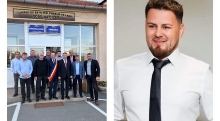 Un tânăr antreprenor, ales viceprimarul comunei Cizer