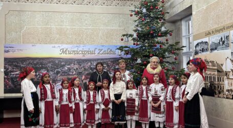 Primii colindători din acest an au ajuns la Primăria Municipiului Zalău