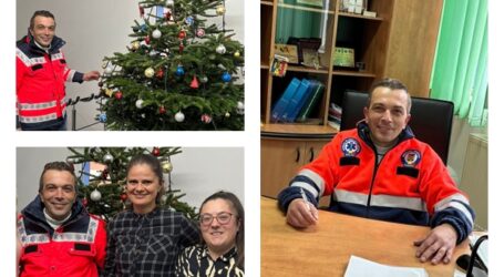 Sub conducerea lui Raul Dragoș, atmosferă de sărbătoare și mediu plăcut de lucru la Serviciul de Ambulanță Sălaj
