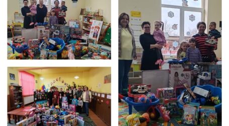 Grădinițele din Băbeni și Ciocmani, dotate cu jucării prin implicarea Primăriei și a unor oameni cu suflet mare