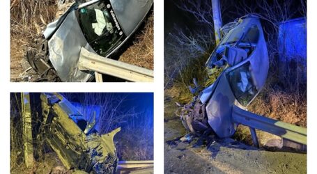 Noi detalii despre accidentul GRAV din Brebi – șoferul era rupt de beat; bordul, plin de sticle de bere