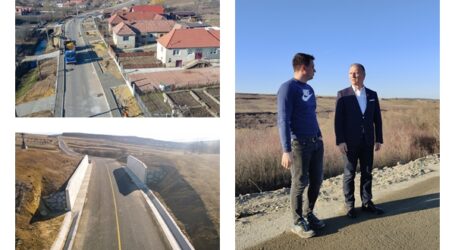Dinu Iancu-Sălăjanu face treabă bună pentru Sălaj – continuă lucrările pe drumul dintre Crasna și Valcău de Jos