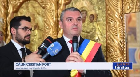 VIDEO. Mesajul viceprimarului Zalăului, Călin Forț la întronizarea Episcopului Benedict