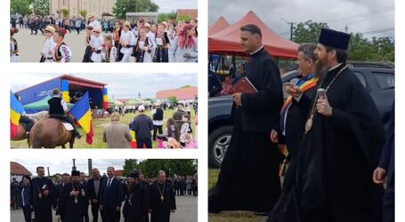 VIDEO. Sărbătoarea dansului popular în comuna Bobota – Episcopul Benedict și Dinu Iancu-Sălăjanu, printre spectatorii de seamă