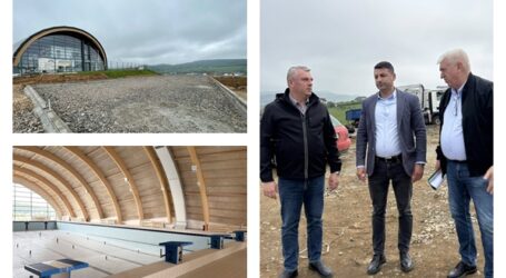 Când se deschide bazinul de înot din Zalău – lucrările, finalizate în proporție de 99%