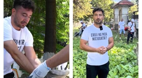 Deputatul din Sălaj, Lucian Mușat a refăcut 5 cimitire ale eroilor abandonate. Ce proiect de lege inițiază pentru EROI