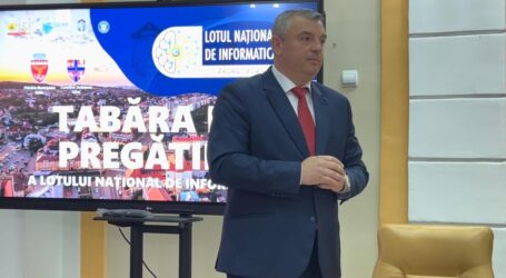 VIDEO. Mesajul lui Călin Forț, viceprimarul Zalăului, la deschiderea Taberei de Pregătire a Lotului Național restrâns de Informatică