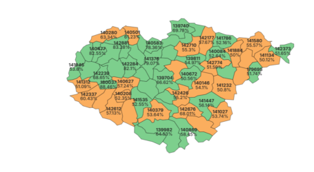 INCREDIBIL! Simion câștigă în comunele PNL de pe Valea Someșului. Nicușor Dan se impune în comunele PSD
