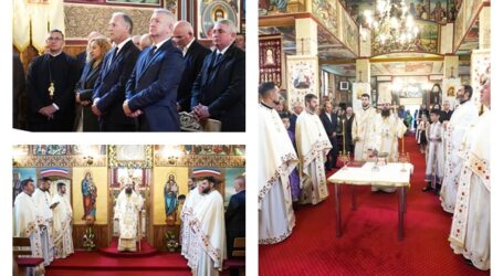 FOTO. Sărbătoare mare la Biserica Ortodoxă din Plopiș