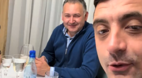 La o zi după alegeri, George Simion a venit în Ardeal, la 80 de kilometri de Zalău. A luat cina cu un medic clujean