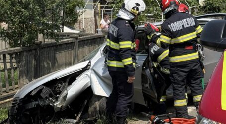 FOTO. Accident grav în satul Tihău