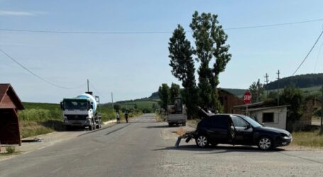 Accident cu 2 victime în Dobrin