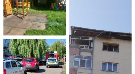 FOTO. A murit bărbatul rănit în explozia de la apartamentul din Zalău