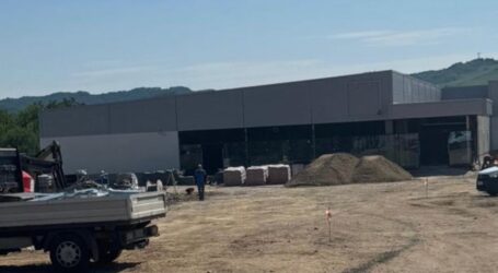 FOTO. Lucrările la noul Lidl din Jibou, avansate. Când se deschide supermarketul