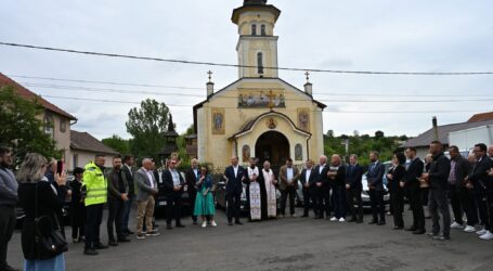 Dinu Iancu-Sălăjanu face treabă bună. Drum județean, reabilitat în timp record