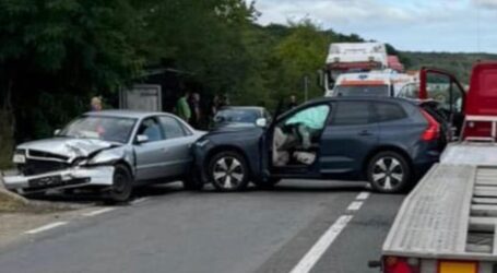 FOTO. Accident între Zalău și Hereclean – traficul rutier este BLOCAT