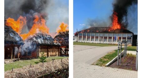 ACTUALIZARE. O victimă în incendiu de la Cizer – flăcările se reaprind din cauza condițiilor meteo
