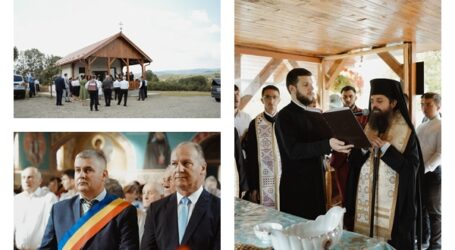 Episcopul Benedict a sfințit noua capelă din satul Ban, comuna Bănișor