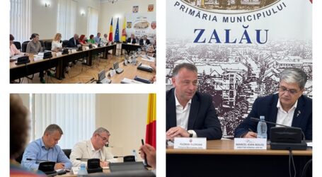 Întâlnire între conducerea Primăriei Zalău și conducerea ADR-NV privind implementarea proiectelor europene