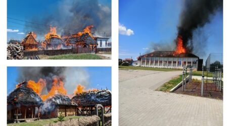Se știe cum a luat foc muzeul din Cizer, dar anchetatorii nu pot da încă informații publice – toate datele anchetei au ajuns la procurori