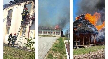 După 4 zile, Poliția are mai multe ipoteze în cazul incendiului din Cizer