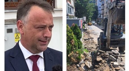 Lucrări capitale pe strada Crișan din Zalău