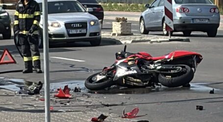 FOTO. Accident în Zalău